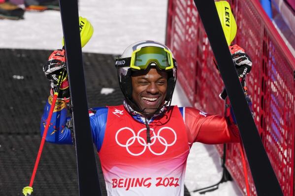 On the slopes a struggle for Black skiers Olympic dreams AP News